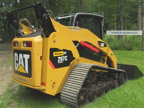 how to change tracks on cat 297c skid steer|cat track removal.